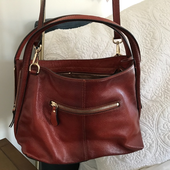 Vincenzo Leather crossbody/shoulder bag - Picture 4 of 4